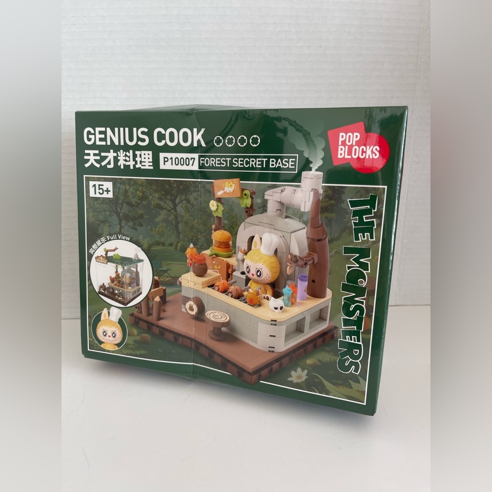 POP MART The Monsters Forest Secret Base Labubu Display Toy